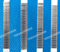 Big mouse ear tag number Big Mouse earring stainless steel ear tag number mouse ear hole number mark