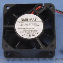 2410ML-05W-B70 2410ML-05W-B70 24VDC 0 25A original dress Meibei NMB 60 * 60 * 25MM axial fans