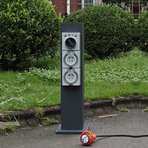 Finger RV camp hydropower pile outdoor hydropower column waterproof socket column lawn light column