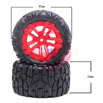 Xinyan-Ruipeng 116 remote control high-speed model upgrade frame accessories Big Foot off-road vehicle rubber tire hub