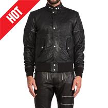 UK spot] DIESEL diesai L-GHITA motorcycle jacket leather slim body tax package