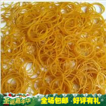 Grade a rubber band rubber band rubber ring cowhide band hair decoration leather band cowhide band wholesale price 14 yuan 0 8kg