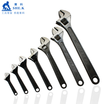 SECCO black adjustable wrench 6-18 inch active wrench set tool live wrench German quality