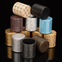 Color cup screen cup dice cup high-end leather dice cup leather screen cup Bar KTV screen cup to send five colors