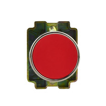 Chint self-reset flat button metal head red button one normally open one normally closed NP2-BA45