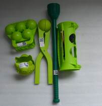 Groupstone toy full set snowball gun snowball clip slingshot launcher multi-ball clip free mail 5 ball clip