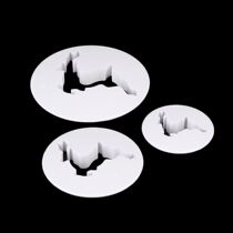 3Pcs Deer Fondant Cake Cookie Decorating Cutter Sugar Mold T