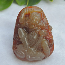 Yunnan Longling Huanglong Jade Zhong Kui Pendant pendant Zhong Kui Ghostbusters pendant pendant