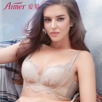 Love underwear comfortable Josephine garden 3 4 no steel ring gathering Side collection thick Cup hole bra AM170611