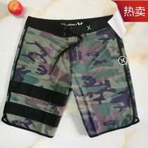 Hurley mens beach pants original single stretch quick-drying leisure shorts Hot spring swimming trunks loose thin five-point pants
