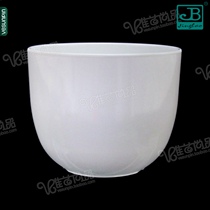 Garbo Hotel Supplies Hotel melamine White imitation ceramic bowl hot pot restaurant vegetable bowl cylinder plastic bowl C237
