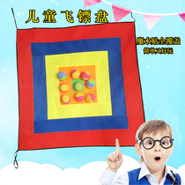 Toss Stick Target Children Sticky Ball Throwing Trays Nursery Sports Sandbags Sticky Ball Darts Game Outdoor Sports Toys