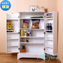 Jane European style pastoral style Creative Restaurant Wine side cabinet kitchen condiment storage cabinet corner cabinet