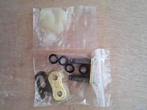 Jin and oil seal 428HO copper-plated gold chain chain link