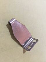 Single-layer glass stainless steel crescent lock and lock hook