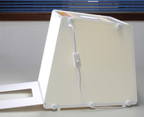  (Landscape digital)Shentu MK45 studio photography box 40cm square double lamp is easy to use