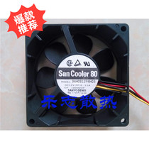 San Cooler 80 9AH0812P4H03 12V 0 11A 8025 8cm 4-wire chassis fan