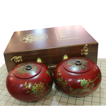 Go Fuxin natural flower agate childrens go chess board backgammon clock chess piece set chess pot solid wood gift box