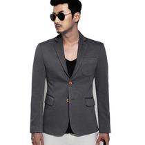 2021 spring and autumn men mens small suit Korean casual knitted suit mens slim top trend coat single West