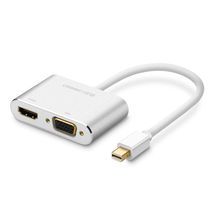 Green Union (UGREEN)20421 Apple Mini DP to HDMI VGA two-in-one converter Mini Di