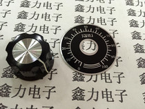 Potentiometer knob A03 Bakelite knob potentiometer cap scale piece digital dial dial dial