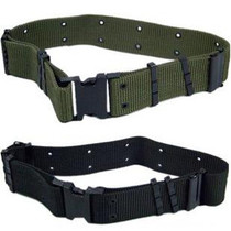 Outdoor S belt Mens camping hunting American tactical canvas nylon outer belt Military belt buckle belt