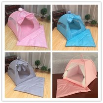 Summer New Pets Mongolia Bag Tents Teddy Bib Bears BombBeauty Kennel Kennel Full-Removable Dog Bed Nets