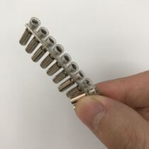 UK3N terminal center connection strip FBI10-5 with insulated sheath terminal short piece strip 10 positions