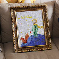 Yue Sen Live the Little Prince) exclusive creative handmade mosaic hanging painting craft painting decoration gift gift companion gift