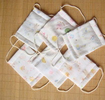 Cotton baby gauze mask cotton baby mask dust protection bib saliva towel