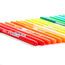 Korea monami monami 4035 small double-headed Hook Pen art graffiti drawing Handbook pen water-based color pen