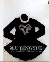 Ice moon professional custom-made figure skating clothes children women skating training clothes short skirt set childrens dress