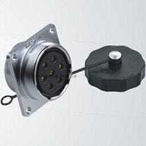 AOPULO AS24K2Z3 core 4 core round aviation cable sheath plug 19 core square flange seat