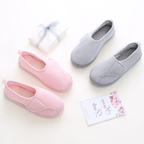 Green orange tree moon spring and autumn days bag with postpartum thick bottom pregnant women shoes maternity shoes Spring and Autumn Moon slippers summer