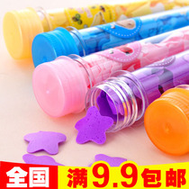 Convenient and practical travel test tube soap flower portable aromatherapy soap paper rose soap paper soap bath sheet