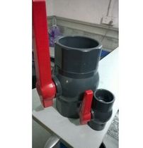 UPVC ball valve PVC simple ball valve water supply simple ball valve pipe accessories water supply switch 20 110 140 160