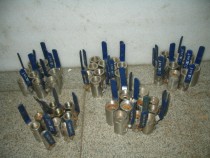 Used stainless steel ball valve: a total of 50 198 yuan -- weighing 17kg --