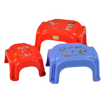 Non-slip Creative Small Stool Plastic Children Cartoon Bench Short Stool Adult Thickening Home Wash Stool Cute Bathroom