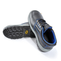 Labor protection shoes mens spring steel bag head breathable anti-smashing and anti-slip oil-resistant acid and alkali foot protection work shoes