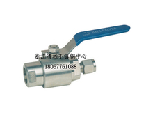 Stainless Steel 304 Air Source Ball Valve QGQY1-64P High Pressure Ball Valve Cassette Ball Valve Pressure Surface Ball Valve 1 2-φ8