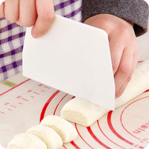 Yousiju plastic baking scraper tool trapezoidal cake cream smear scraper blade scraper spatula