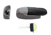 High Density ABS Material Cold Bank Door Handle Convex Door 1199 Freezer Convex Door Safety Handle