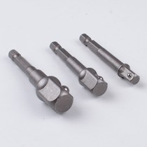 1 4 Electric batch head wind batch head conversion adapter 6 35 10 12 5mm batch head to sleeve conversion connector