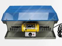 Small double-headed vacuum cloth wheel polishing machine stepless speed regulating cloth wheel vacuum polishing machine Special offer-Gold tools