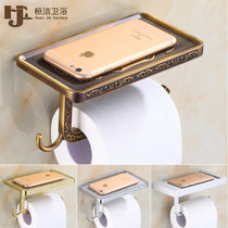 Huanjie tissue rack European tissue box toilet Hotel mobile phone tissue rack roll paper holder toilet paper box