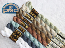 DMC line 5 black and white without color pearl light Aoki and Son commonly used pearl cotton three-dimensional embroidery lace line