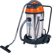 Promotion net beauty JM775 stainless steel barrel three motor vacuum suction machine industrial vacuum cleaner 80L