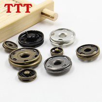 TTT button buttoned with big coat dark button copper metal button multi-gauge button multi-spec (12MM-21MM)