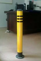 Order to make thickened reflective fixed road pile iron anti-collision barricade isolation column bar Protective column transport facilities