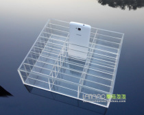 Mobile phone storage box acrylic mobile phone placement tray digital display storage tray customized acrylic Digital